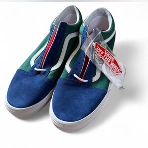 NWT Vans Off the Wall Multicolor Skater sneakers men’s  size 12 retro